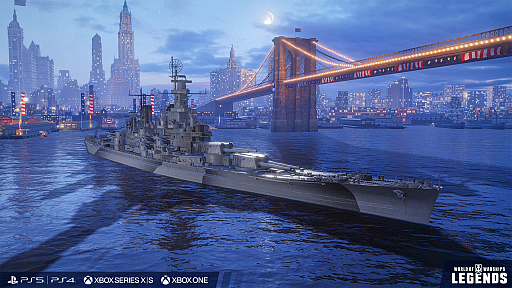 画像ギャラリー No.002のサムネイル画像 / 「World of Warships: Legends」，“アップデート 3.4”を実施。Georgiaなど4隻の米国戦艦とドイツ航空母艦が登場