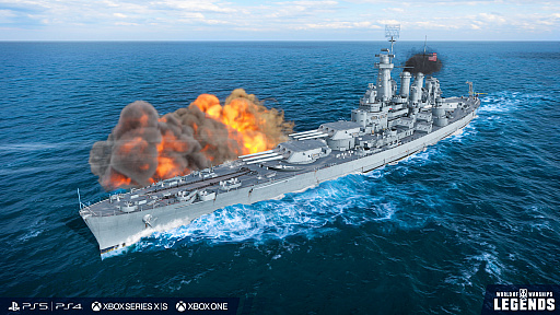 画像ギャラリー No.003のサムネイル画像 / 「World of Warships: Legends」，“アップデート 3.4”を実施。Georgiaなど4隻の米国戦艦とドイツ航空母艦が登場