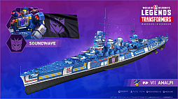 画像ギャラリー No.002のサムネイル画像 / 「World of Warships: Legends」，“トランスフォーマー”とのコラボ第2弾が9月6日より実施