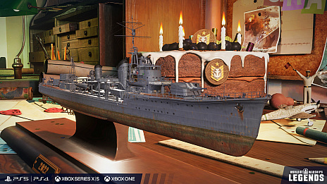 画像ギャラリー No.006のサムネイル画像 / 「World of Warships: Legends」，最新アップデートで日本の「夕雲」をはじめとしたTier VIII艦艇が登場。3周年記念イベントの情報も