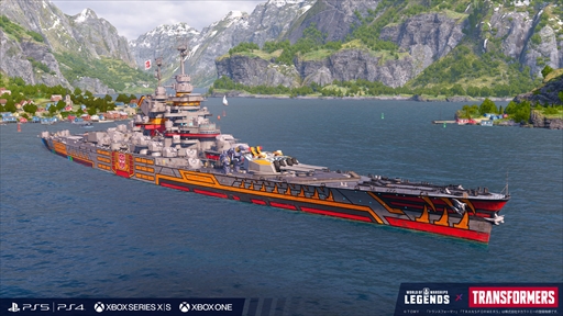 画像ギャラリー No.013のサムネイル画像 / 「World of Warships: Legends」，「トランスフォーマー」とのコラボレーションイベント第3弾を発表