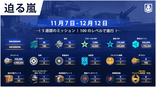 画像ギャラリー No.001のサムネイル画像 / 「World of Warships: Legends」，ブラックフライデーイベントを開催中