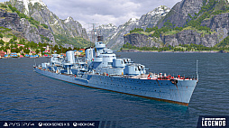 画像ギャラリー No.003のサムネイル画像 / 「World of Warships: Legends」，イタリア駆逐艦ツリーがアーリーアクセスに登場。ドイツ巡洋艦“エギル”も参戦