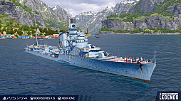 画像ギャラリー No.005のサムネイル画像 / 「World of Warships: Legends」，イタリア駆逐艦ツリーがアーリーアクセスに登場。ドイツ巡洋艦“エギル”も参戦