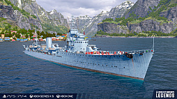 画像ギャラリー No.008のサムネイル画像 / 「World of Warships: Legends」，イタリア駆逐艦ツリーがアーリーアクセスに登場。ドイツ巡洋艦“エギル”も参戦