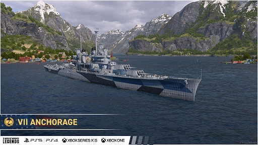 画像ギャラリー No.006のサムネイル画像 / 「World of Warships: Legends」×アニメ「蒼き鋼のアルペジオ」コラボ開始。霧の艦艇より，ARP Haguro，Nachi，Musashiが登場