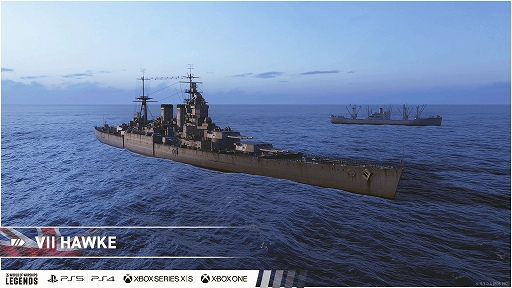 画像ギャラリー No.008のサムネイル画像 / 「World of Warships: Legends」×アニメ「蒼き鋼のアルペジオ」コラボ開始。霧の艦艇より，ARP Haguro，Nachi，Musashiが登場
