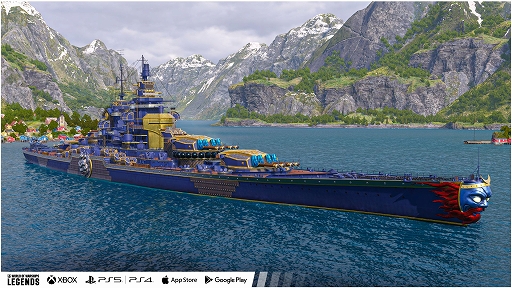 画像ギャラリー No.004のサムネイル画像 / 「World of Warships: Legends」，西遊記がテーマの春節イベントを本日より開催。艦艇Tier VIIプレミアム巡洋艦Wukongが登場