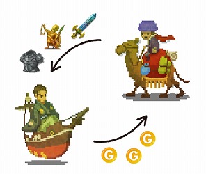 画像ギャラリー No.006のサムネイル画像 / 「My Crypto Heroes」，ゲームシステムの概要が紹介に