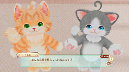 画像ギャラリー No.004のサムネイル画像 / ニンテンドー3DS版「ネコ・トモ」，本日発売。特製衣装がもらえる「あいことば」が公開され，グッズ展開も決定