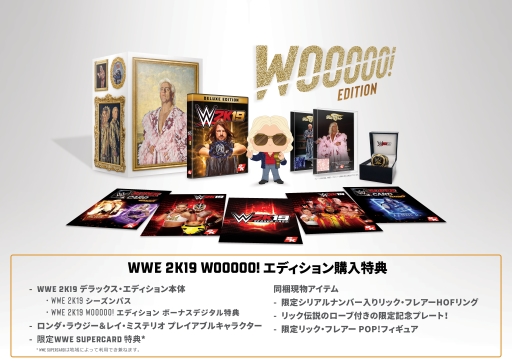画像ギャラリー No.003のサムネイル画像 / シリーズ最新作「WWE 2K19」，デラックス・エディションとWooooo!エディションが本日発売