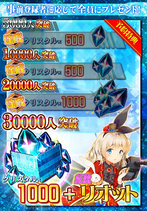 画像ギャラリー No.002のサムネイル画像 / 「虚構少女-E.G.O-」，事前登録ユーザーが2万人突破。公式Twitterリツイートキャンペーンを開始