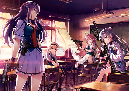 画像ギャラリー No.002のサムネイル画像 / PS Vita「グリザイア ファントムトリガー 03＆04」が本日発売。PC版の第3巻と第4巻をまとめて収録