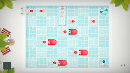 画像ギャラリー No.008のサムネイル画像 / プールからの脱出を目指せ。スマホ向けパズル「Swim Out」を紹介する「（ほぼ）日刊スマホゲーム通信」第1785回