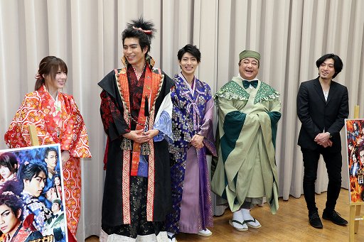 画像ギャラリー No.007のサムネイル画像 / 舞台「信長の野望・大志 夢幻 〜本能寺の変〜」の製作発表会をレポート。「SIDE織田」と「SIDE明智」，2種の公演が展開