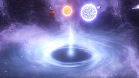画像ギャラリー No.004のサムネイル画像 / 日本語PS4版「Stellaris」，新規DLC“遥かな星々”と，3本のDLCがプレイできるシーズンパスが本日リリース