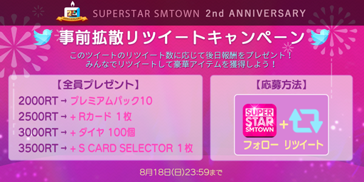 画像ギャラリー No.004のサムネイル画像 / 「SUPERSTAR SMTOWN」，リリース2周年を記念したイベントがスタート