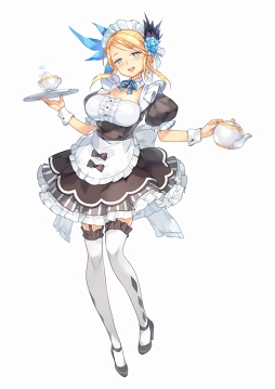画像ギャラリー No.002のサムネイル画像 / 「TAPSONIC TOP」，ベアトリス＆アリア＆ボニーのメイドコスチュームを追加