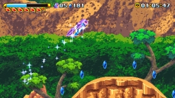画像ギャラリー No.006のサムネイル画像 / PS4/Nintendo Switch版「フリーダムプラネット」が配信。16ビット風グラフィックスとギミック満載の2Dアクションを動画で紹介