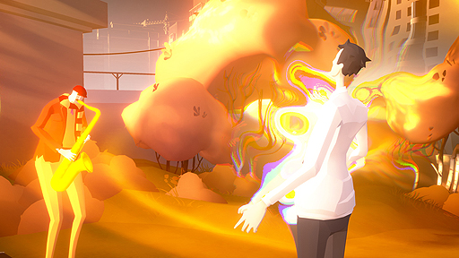 画像ギャラリー No.006のサムネイル画像 / ノルウェー生まれのローポリ風ADV「Mosaic」がSteamとGOGでリリース。ブラック企業で仕事漬けの人間が，社会の歯車から外れてみたら――
