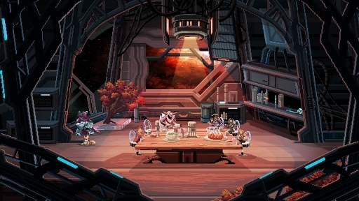 画像ギャラリー No.006のサムネイル画像 / ターン制バトルRPG「スターレネゲード」の日本語版をプレイ。敵の動きを分析して最善の選択を思考する,行動タイムラインによるバトルが特徴