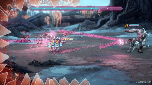 画像ギャラリー No.012のサムネイル画像 / ターン制バトルRPG「スターレネゲード」の日本語版をプレイ。敵の動きを分析して最善の選択を思考する,行動タイムラインによるバトルが特徴