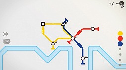 画像ギャラリー No.001のサムネイル画像 / 地下鉄シミュレーションゲーム「Mini Metro」，Nintendo Switch版が配信開始