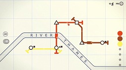 画像ギャラリー No.002のサムネイル画像 / 地下鉄シミュレーションゲーム「Mini Metro」，Nintendo Switch版が配信開始
