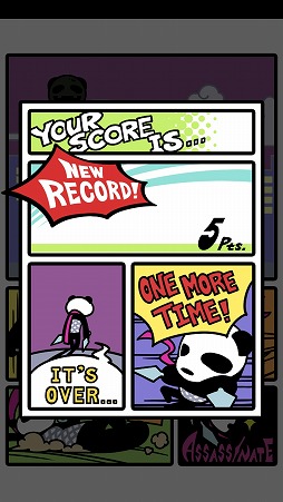 画像ギャラリー No.008のサムネイル画像 / 忍者のパンダを操るスマホ向けアクション「キラーパンダ」を紹介する「（ほぼ）日刊スマホゲーム通信」第1808回