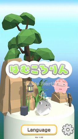 画像ギャラリー No.001のサムネイル画像 / 丸々とした動物が転がりまくるアクションゲーム「はむころりん」を紹介する「（ほぼ）日刊スマホゲーム通信」第2130回