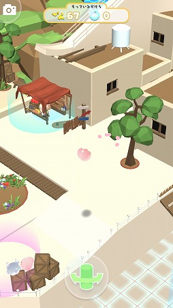 画像ギャラリー No.008のサムネイル画像 / 丸々とした動物が転がりまくるアクションゲーム「はむころりん」を紹介する「（ほぼ）日刊スマホゲーム通信」第2130回