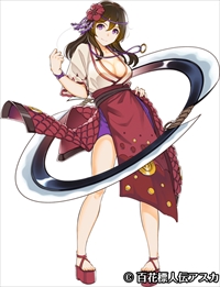 画像ギャラリー No.002のサムネイル画像 / 新作ブラウザゲーム「百花標人伝アスカ」，正式サービスを本日開始