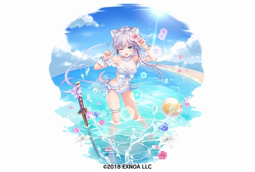画像ギャラリー No.003のサムネイル画像 / 「Gemini Seed」，水着キャラクターたちが登場するイベント“Love(ハート)フィッシング・デイ”を開催