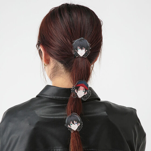 画像ギャラリー No.003のサムネイル画像 / 「ヒプノシスマイク」のシュールなグッズ「おかおヘアゴム」，2024年2月発送分の受付がスタート。1次受注分は即完売に