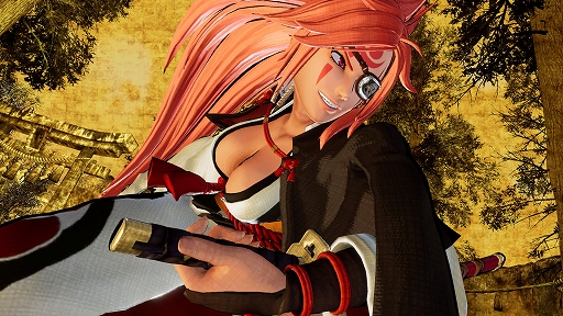 画像ギャラリー No.005のサムネイル画像 / 「SAMURAI SPIRITS」，「GUILTY GEAR」シリーズより女剣士“梅喧”が8月19日より参戦。紹介トレイラーも公開