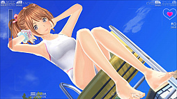 画像ギャラリー No.007のサムネイル画像 / 「LoveR」の最新情報公開。2人のサブキャラクターとアルバイトの存在，そしてホワイトスクール水着によるフォトセッションの模様が明らかに