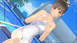 画像ギャラリー No.008のサムネイル画像 / 「LoveR」の最新情報公開。2人のサブキャラクターとアルバイトの存在，そしてホワイトスクール水着によるフォトセッションの模様が明らかに