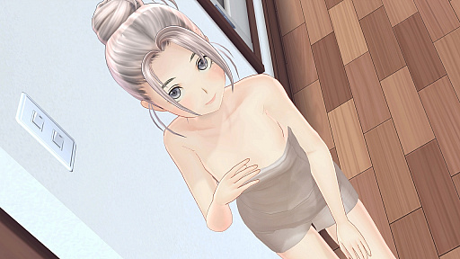画像ギャラリー No.005のサムネイル画像 / 「LoveR」，撮影ロケーション「大浴場」が登場。2種類の“バスタオル”DLCは各3色セットでの販売に