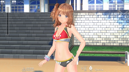 画像ギャラリー No.006のサムネイル画像 / 「LoveR」「LoveR Kiss」に黒スクール水着とピンクブルマの衣装（全9種）が登場。追加DLC“青春！スクール衣装セット”を6月22日より配信