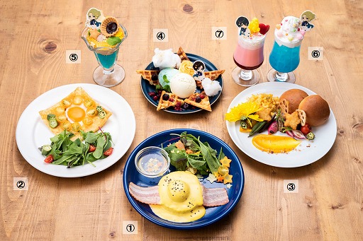 画像ギャラリー No.001のサムネイル画像 / カプコンカフェ イオンレイクタウン店，「囚われのパルマ」シリーズとのコラボメニューを公開
