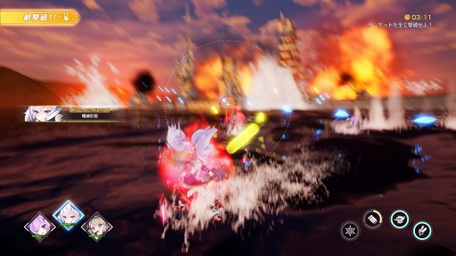 画像ギャラリー No.003のサムネイル画像 / 「アズールレーン クロスウェーブ」のストーリーモードは「島風」と「駿河」の目線で物語が展開。エクストリームバトルなど各モードの情報も