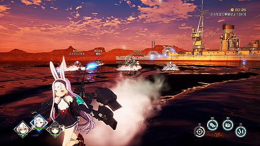 画像ギャラリー No.004のサムネイル画像 / 「アズールレーン クロスウェーブ」のプロモーションムービーが公開。迫力ある戦闘シーンやフォトモードなどのシステムを紹介