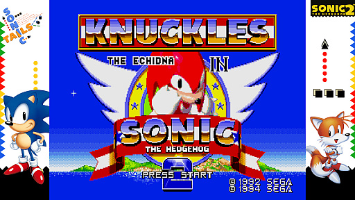 画像ギャラリー No.004のサムネイル画像 / 「SEGA AGES ソニック・ザ・ヘッジホッグ2」の詳細が公開。“ドロップダッシュ”や「ナックルズinソニック2」などが追加に