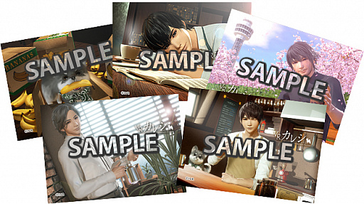 画像ギャラリー No.002のサムネイル画像 / 「VRカレシ」，新規ブロマイド“VRカレシ行事編第2弾”（全5種）が10月6日から全国のローソンで発売