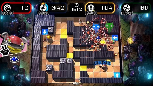 画像ギャラリー No.011のサムネイル画像 / ［TGS 2018］アクワイアの若手クリエイターによる「SCRAP RUSH!!」をプレイ。潰したり潰されたりするうちに熱くなれる対戦ゲーム