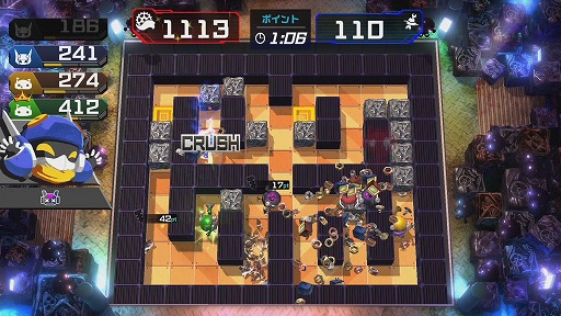 画像ギャラリー No.006のサムネイル画像 / Nintendo Switch用ソフト「SCRAP RUSH!!」が本日配信。ブロックでライバルをぶっつぶす爽快感がたまらない本作のプレイレポートをお届け