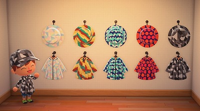 画像ギャラリー No.010のサムネイル画像 / 「あつまれ どうぶつの森」，KiUによるレイングッズのデザインが公開に