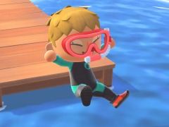 「あつまれ どうぶつの森」の海が遊泳解禁。無料アップデートを7月3日10：00より配信。オリジナルグッズが「Nintendo TOKYO」に登場