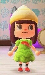 画像ギャラリー No.006のサムネイル画像 / 「あつまれ どうぶつの森」のマイデザイン第2弾をモスバーガーが無料配布。モスの菜摘やオニポテをイメージしたアイテム4種が登場