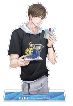 画像ギャラリー No.004のサムネイル画像 / 「恋とプロデューサー〜EVOL×LOVE〜」，ハクの誕生日記念グッズの予約受注生産が開始